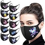 12/10/6/5PCS Adults Reusable Face_Masks Washable