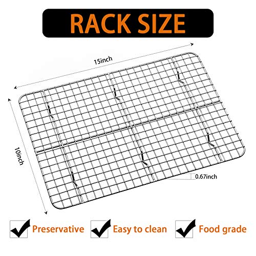 Cooling Racks for Cooking and Baking,Estmoon Stainless Steel Wire Rack