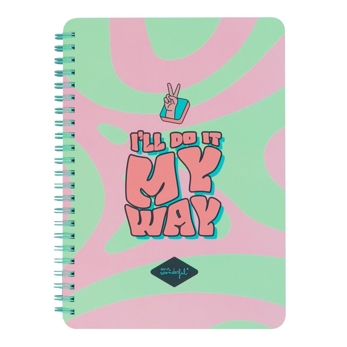 Mr.Wonderful - A5 Notebook - I'll do it my way
