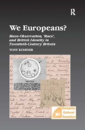 Amazon Com We Europeans Mass Observation Race And