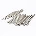 ZJchao 20 Pcs Leather Working Saddle Making Tools Craft Tool Leather Craft Stamp Kits