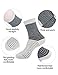 ADFOLF Mens Warm Wool Socks Thick Winter Thermal Stripe Wool Crew Socks (mixed color-1)