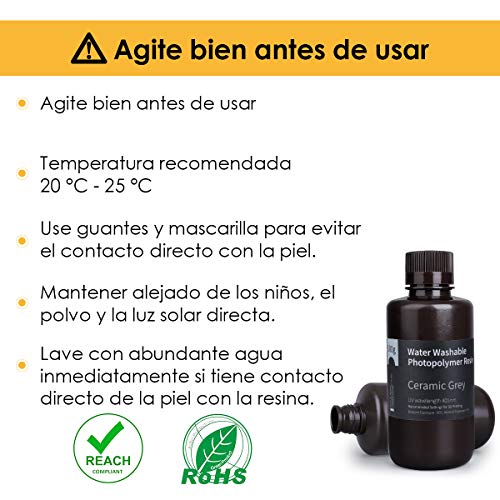 ELEGOO-Lavable-con-Agua-3D-Resina-rpida-para-Impresora-3D-LCD-Resina-de-Curado-UV-Resina-de-Fotopolmero-Estndar-de-405-nm-para-Impresin-LCD-3D-500Gram-Gris-Arcilla