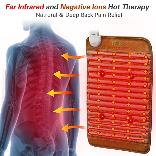 UTK Infrared Heating Pad, Far Infrared Heating Pad with Photon, Full