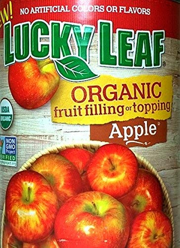 Lucky Leaf Organic Apple Pie Fruit Filling or Topping 21oz 1 pack