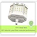 Bonlux 10W Double Ended J78 R7s LED Light 78mm (3'') 120V Warm White 3000K LED R7s Floodlight Bulb 100W Halogen Replacement Bulb (Pack of 2)