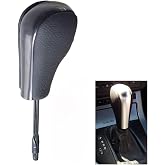 Gear Shift Knob Leather Shift Lever Automatic For BMW E36 (1997-1999) E38 | For BMW E39 E46 Z4 Z3 E53 X5 X3 E60 (Black)