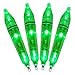 kilofly 4 Set Boat Dock Lure Bait Battery Powered Green Underwater Fishing Light
