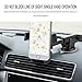 IKOPO 3-in-1 360° Rotating One Touch Car Mount Universal Phone Holder for iPhone 7 Plus 6s Plus SE Samsung Galaxy S8 Edge S7 S6 Note 5(Black)