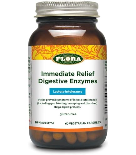 Flora Health Urgent Care Digestive Enzymes, Reduce Gas Bloating