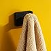 Marmolux Acc Coat Towel Robe Hook Single Square Wall Mount Clothes Holder Bathroom Accessories Stainless Steel Matte Black