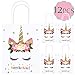 Funnlot Unicorn Party Bags Unicorn Party Supplies As Unicorn Goodies Candy Bags With Glitter(12PCS)