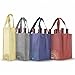 Simply Green Solutions - Reusable Bags for Wine Bottles Gifts, Wine Bottle Carrier with Handles, for 1-6 Bottles, Set of 4, Ornate