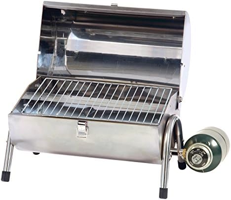Stansport BBQ Grill Durable Stainless Steel Construction Lightweight Propane BBQ Grill