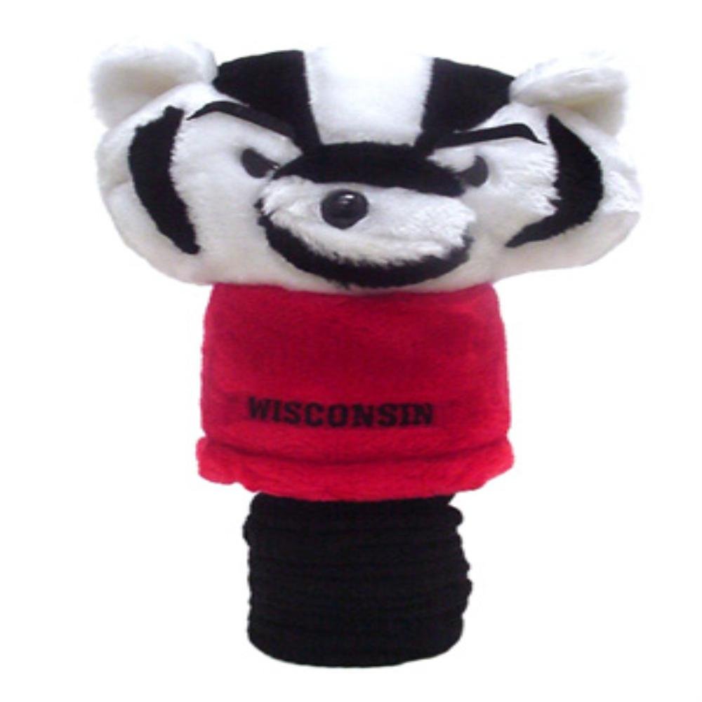 Team Golf NCAA Wisconsin Badgers Mascot Head Cover Mascot Golf Club Headcover, Fits most Oversized Drivers, Extra Long Sock for Shaft Protection, Officially Licensed Product