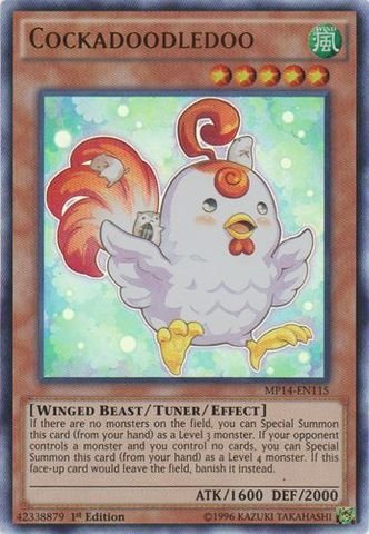 Yu-Gi-Oh! - Cockadoodledoo (MP14-EN115) - Mega Pack 2014 - 1st Edition - Ultra Rare
