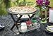 TableCraft BBQ Round Pizza Grilling Tray, Medium,Steel