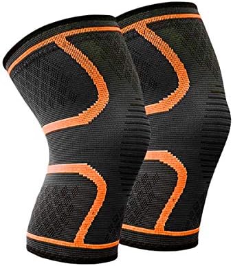 Vikaster Knee Brace compression sleeve, Knee Sports Support Sleeve (1 pair)