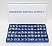 Polycarbonate Temporary Dental Crowns Box Kit 180 Pcs With Paper Guide Chart US SELLER HOUSTON DENTAL SUPPLY