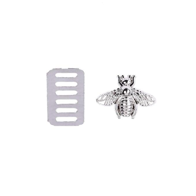 Exing Zubehör Für Taschen Nähen,Biene Metall Tasche Dekoration Für DIY Schultertasche Casual Tote Messenger Zubehör