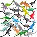 JOYIN 60 Pack Easter Eggs with Prefilled Dinosaur Toys Easter Basket Stuffers Easter Party Favors for Kids Easter Eggs Hunt Game Party Favors Decorations Supplies, Classroom Prizes.