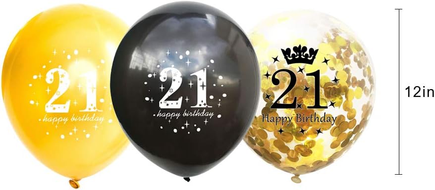onehous 21st Birthday Decorations Boys Girls - Image 4