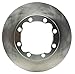 ACDelco Silver 18A489A (19241858) Non-Coated Front Disc Brake Rotor