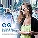 Bluetooth Headphones TaoTronics Wireless Earbuds Sport Earphones 9 Hours 4.2 Magnetic Lightweight & Fast Pairing (CVC 6.0 Noise Cancelling Mic, Snug Silicon Earbuds, Magnetic Design)thumb 4