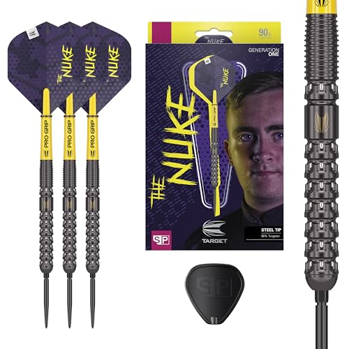 Target Darts Luke Littler G1 Steeldarts aus 90% Wolfram mit Swiss Point 24G