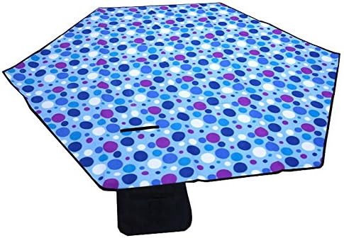 Sanniya Picnic Blanket 240 x 240cm tent carpet Portable Lawn Waterproof Family Hexagon Mat Rug for Outdoors Beach Camping Using