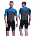Unisex Short Sleeve 2MM Neoprene Wetsuit Men for Surfing One Piece Triathlon Scuba Diving Spearfishing Wetsuit Women Surfing