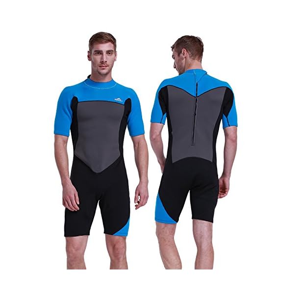 Unisex-Short-Sleeve-2MM-Neoprene-Wetsuit-Men-For-Surfing-One-piece-Triathlon-Scuba-Diving-Spearfishing-Wetsuit-women-Surfing