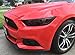 Precut Vinyl Tint Cover for 2015-2017 Ford Mustang Headlights (20% Dark Smoke)