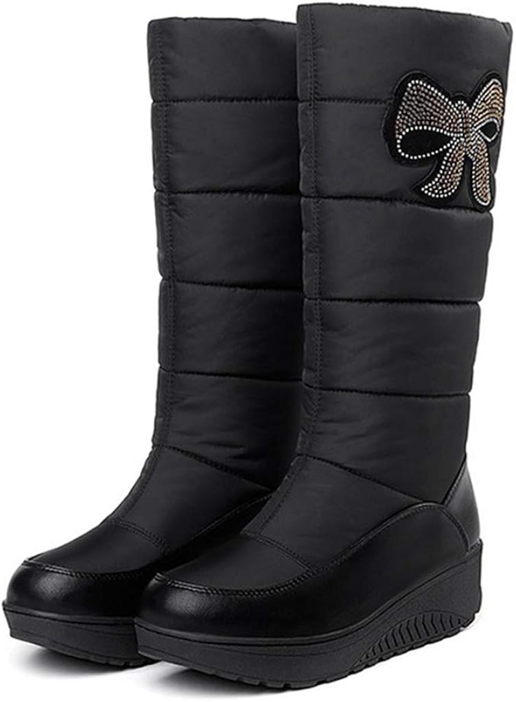wide calf snow boots