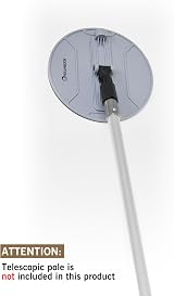 9 Inch Round Pole Sander with 6 Sandpapers - Radial Wall Sanding view 7