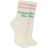 SOLE SQUAD Pickleball Socks for Women and Men – Great Pickleball Gifts and Accessories For Women - Pickleball Outfit