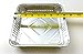 Handi-Foil Square Aluminum Foil Cake Pan w/Clear Dome Lid - Disposable Pans (Pack of 50 Sets)