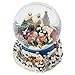 Cadona International, Inc Winter Sleigh Ride 100MM Music Water Globe Plays Tune Have Yourself A Merry Little Christmas