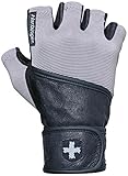 Harbinger Men's Classic Wrist Wrap Glove with Leather Palm (Pair), Large
