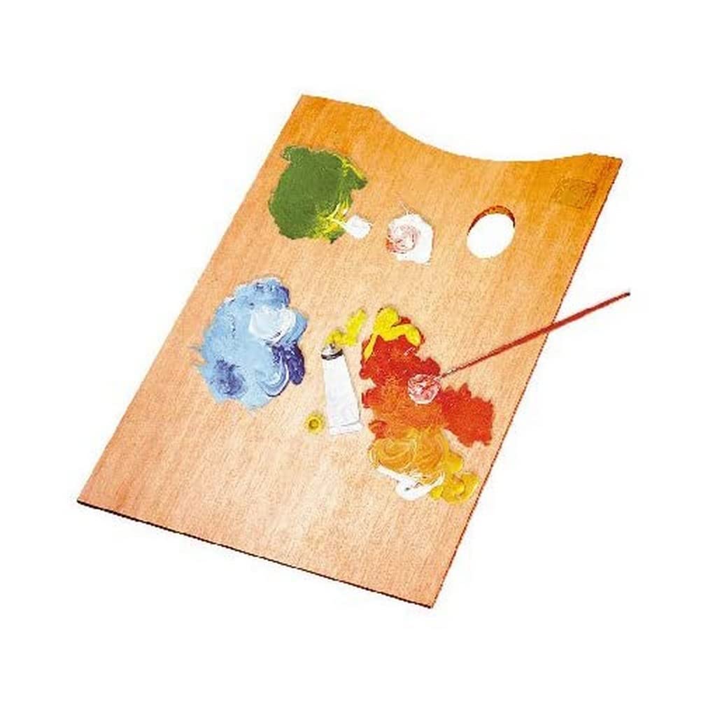Lefranc & Bourgeois Wooden Rectangular Palette No.4 33 x 22 cm