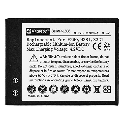ZTE Z222 Cell Phone Battery (Li-Ion 3.7V 920 mAh) Rechargable Battery - Replacement For ZTE Li3709T42P3H43657 Cellphone Battery