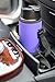 Insulated Water Bottle Carrier for Hydro Flask, Klean Kanteen - Neoprene Holder Case with Adjustable Shoulder Strap - fits 18oz, 21oz, 32oz, 40oz bottles, Purple 18oz