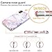 iPhone X Case,DOUJIAZ Shiny Rose Gold Metallic White Marble Design Clear Bumper TPU Soft Case Rubber Silicone Skin [Support Wireless Charging]Cover for iPhone X (2017)