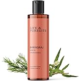 Life & Pursuits Bhringraj Hair Growth Oil 6.8 Fl Oz, Natural Ayurveda Scalp Therapy For Men & Women| Rosemary, Amla, Hibiscus, Tea Tree & Coconut| Reduces Itchiness & Dryness| Nourishes Damaged Hair