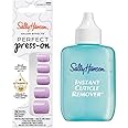 Sally Hansen Instant Cuticle Remover and Salon Effects Squiggle & Wiggle Press On Nails Kit