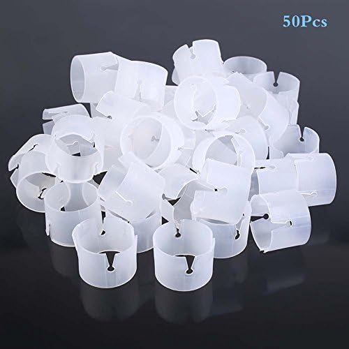 50 Pcs Balloon Arch Connectors Clip Ring Buckle, Balloon Flower, For Party, Wedding, Big Events Decoration (Arch Balloons Connectors)