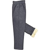 AMEBELLE Boys Girls' Winter Warm Jogger Pant Fleece Lined Elastic Waist Sweatpants