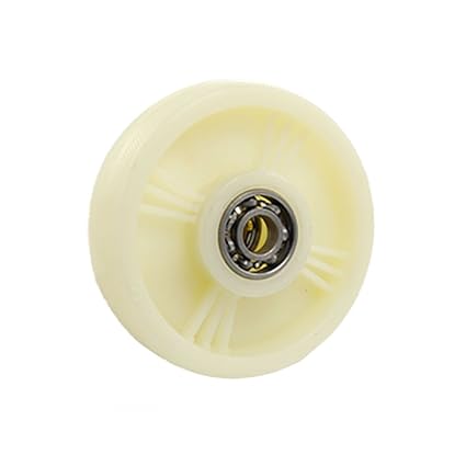 Furniture 5 Dia Single Wheel Iron Core Caster Roller w 2 Bearings