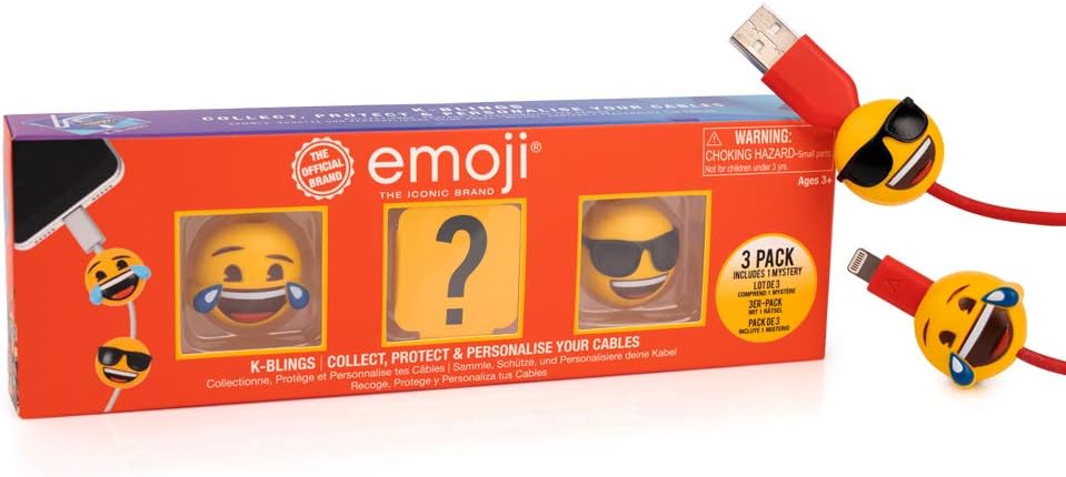 WOW! PODS Emoji K-Bling - 3 Pack, Multicolor