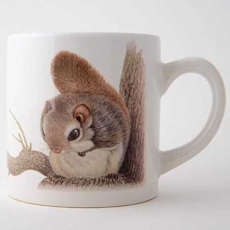 Amazon Co Jp 薮内正幸イラストマグカップ モモンガ ホーム キッチン